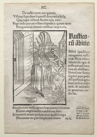 Skepp av dårar av Albrecht Dürer