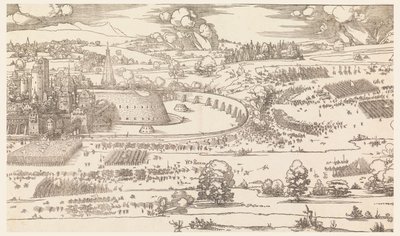 Siege of a City (del 1) av Albrecht Dürer