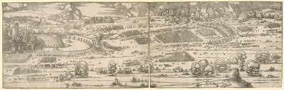 Belägring av en fästning av Albrecht Dürer