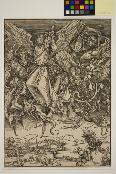 St. Michael slåss mot draken av Albrecht Dürer