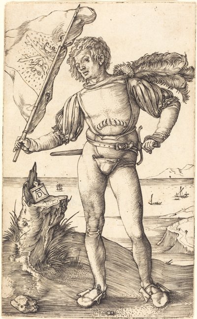 Fanbärare av Albrecht Dürer