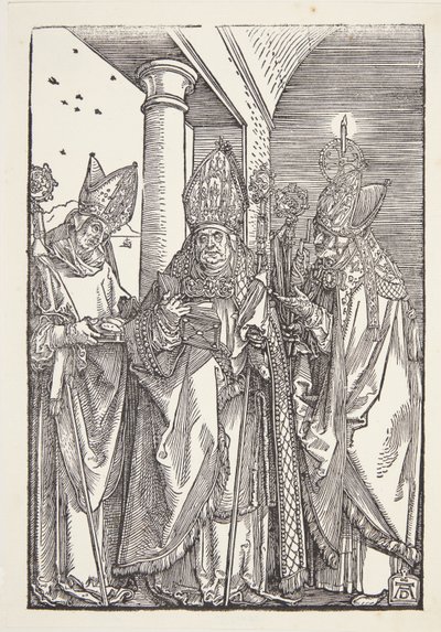 Sts. Nicholas, Ulrich och Erasmus av Albrecht Dürer