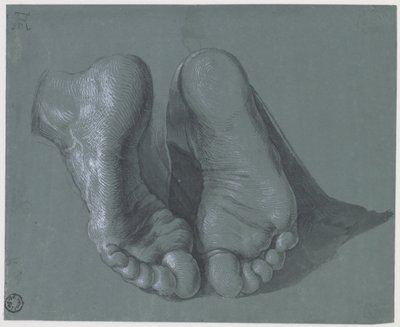 Study of Two Feet, c.1508 av Albrecht Dürer