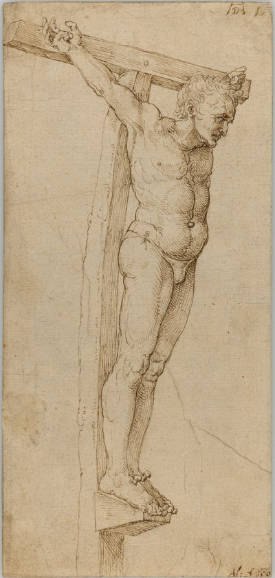 Studie av den gode tjuven av Albrecht Dürer