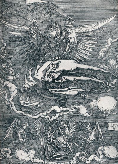 Sudarium visas av en ängel, 1516 1906 av Albrecht Dürer