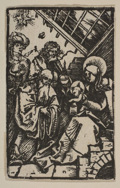 Konungarnas tillbedjan.n.d. av Albrecht Dürer