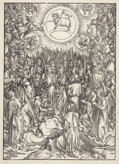 Tillbedjan av Lammet av Albrecht Dürer