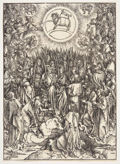 Tillbedjan av Lammet av Albrecht Dürer