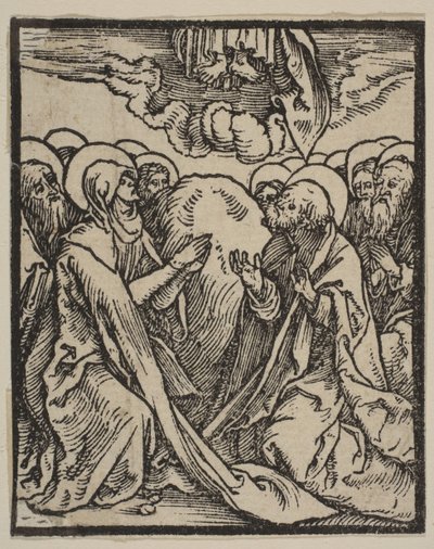 Uppstigningen.n.d. av Albrecht Dürer