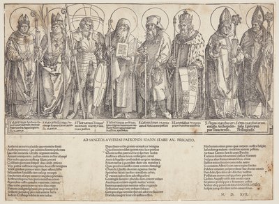De österrikiska helgonen av Albrecht Dürer