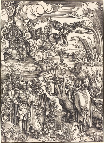 Den babyloniska horan av Albrecht Dürer