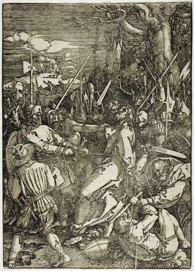 Kristi svek, från The Large Passion av Albrecht Dürer