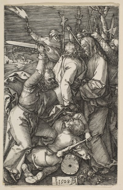 The Betrayal of Christ, från The Passion, 1508. av Albrecht Dürer