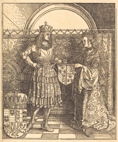 Maximilians trolovning med Maria av Bourgogne, 1515. av Albrecht Dürer