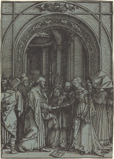 Jungfruns trolovning av Albrecht Dürer