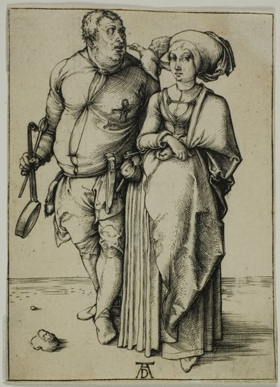 Kocken och hans fru av Albrecht Dürer