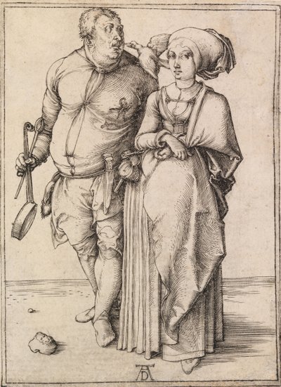 Kocken och hans hustru av Albrecht Dürer