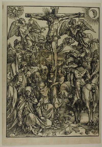 Korsfästelsen, från Den stora passionen av Albrecht Dürer