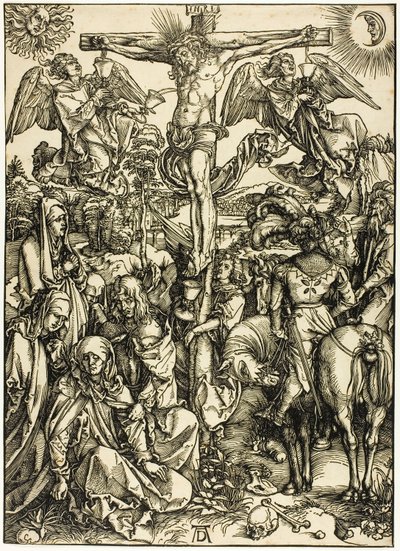 Korsfästelsen, från Den stora passionen av Albrecht Dürer