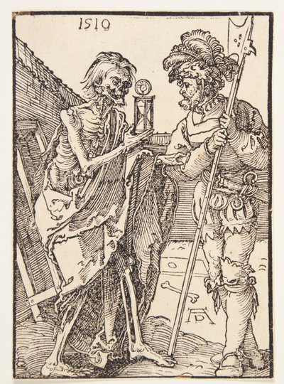 Döden och soldaten av Albrecht Dürer