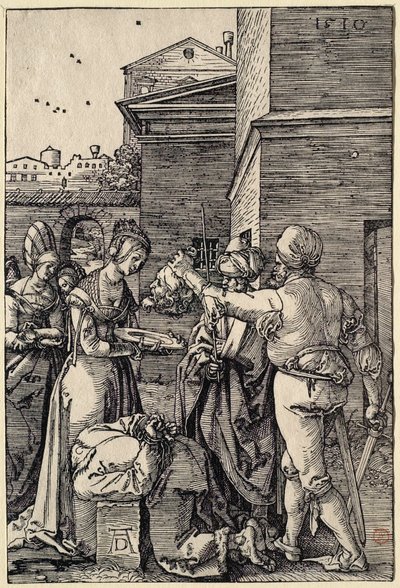 Halshuggningen av Johannes Döparen av Albrecht Dürer