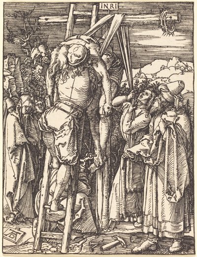 Nedtagningen från korset av Albrecht Dürer