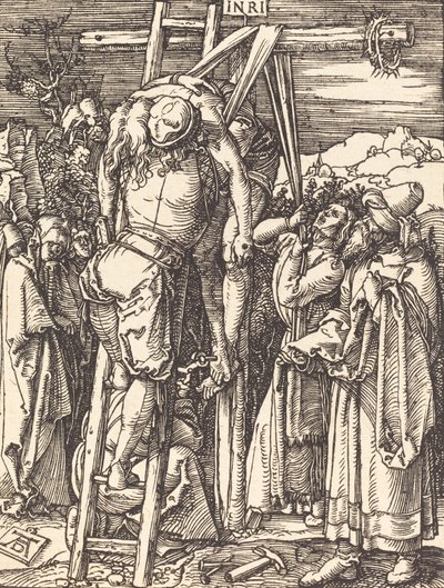 Nedstigningen från korset, troligen ca. 15091510. av Albrecht Dürer