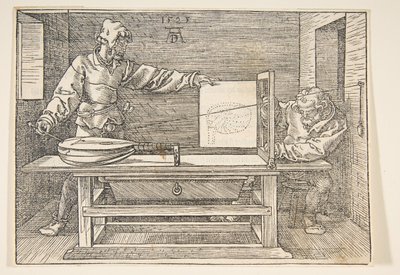 Ritaren av Lute.n.d. av Albrecht Dürer