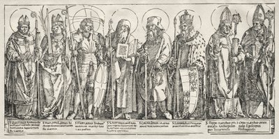 Österrikes åtta heliga, ca. 1515. av Albrecht Dürer