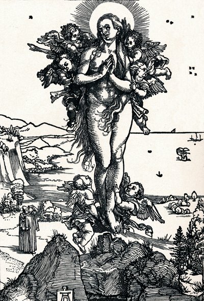 The Elevation of St Mary Magdalene, 1500 1906 av Albrecht Dürer