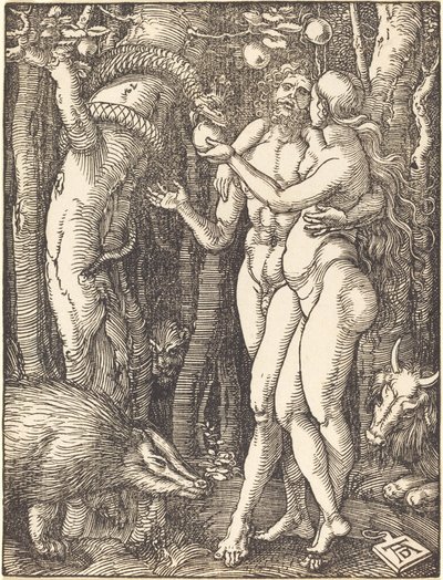 Människans fall av Albrecht Dürer