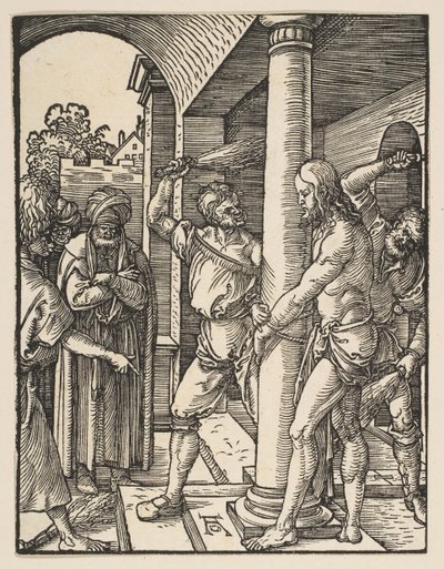 The Flagellation, från The Small Passion, ca. 1509. av Albrecht Dürer