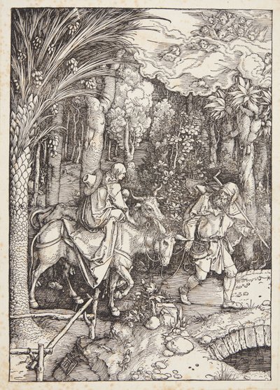 Flygningen till Egypten av Albrecht Dürer