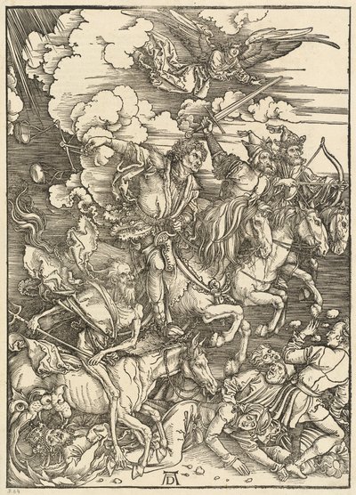 De fyra ryttarna av Albrecht Dürer