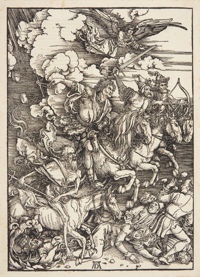 Apokalypsens fyra ryttare av Albrecht Dürer