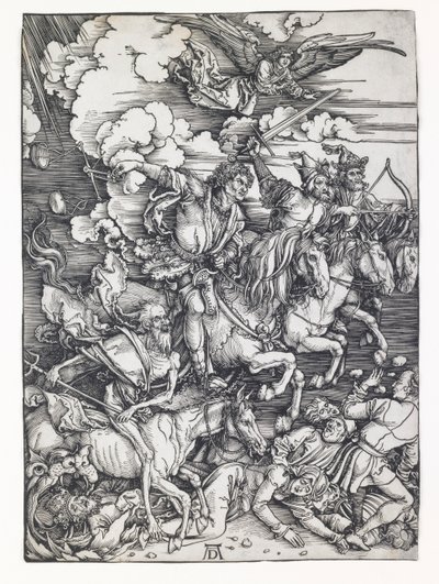 Apokalypsens fyra ryttare av Albrecht Dürer