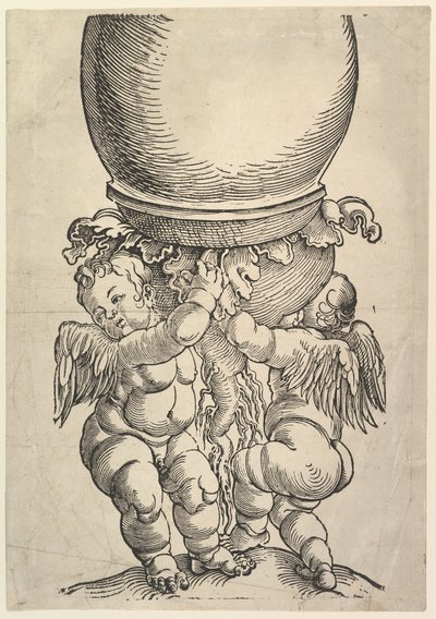 The Great Column bottenblock, 1517. av Albrecht Dürer
