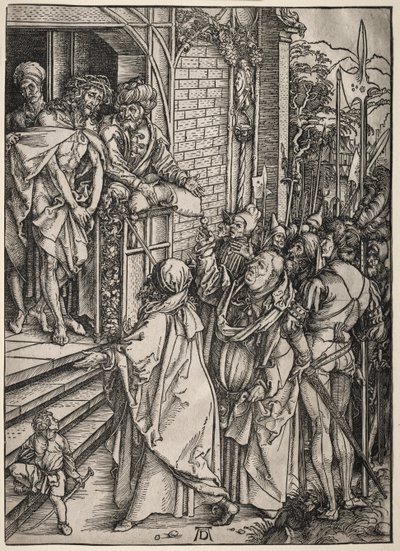 Den stora passionen: Kristus visad för folket. av Albrecht Dürer