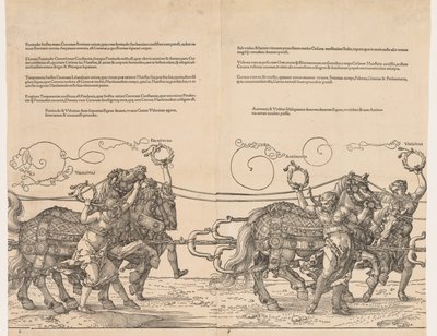 Kejsar Maximilians stora triumfbil av Albrecht Dürer