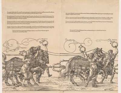 Kejsar Maximilians stora triumfbil, 1523. av Albrecht Dürer