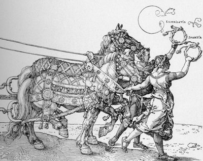 Kejsar Maximilians stora triumfvagn, 1523, 1906 av Albrecht Dürer