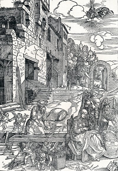 Den heliga familjen i Egypten, c1501-1502, 1906 av Albrecht Dürer