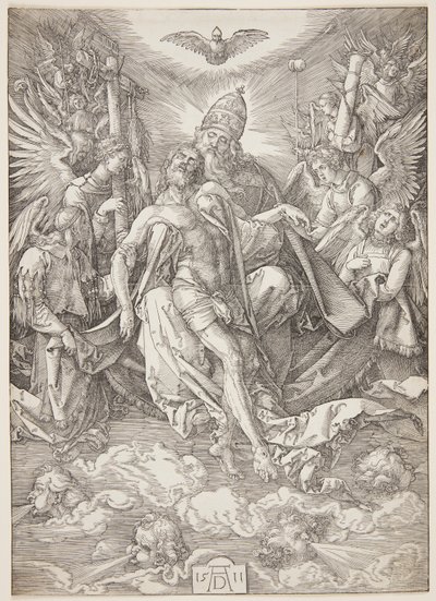 Den heliga treenigheten av Albrecht Dürer