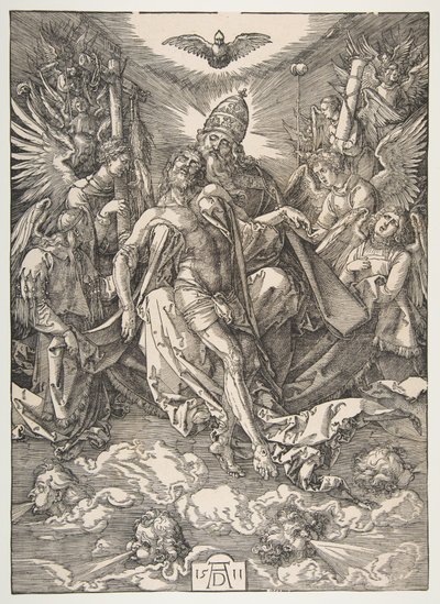 Den heliga treenigheten av Albrecht Dürer
