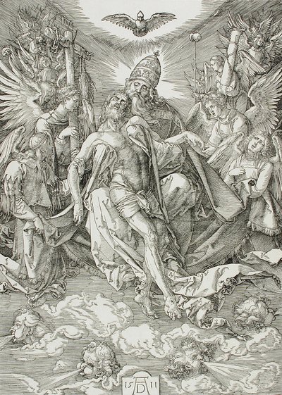 Den heliga treenigheten av Albrecht Dürer