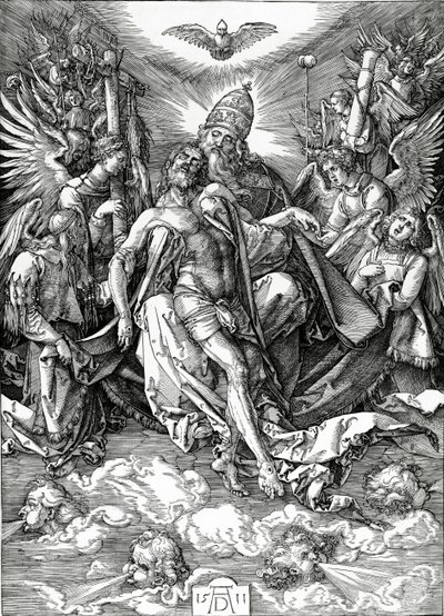Den heliga treenigheten, 1511 av Albrecht Dürer