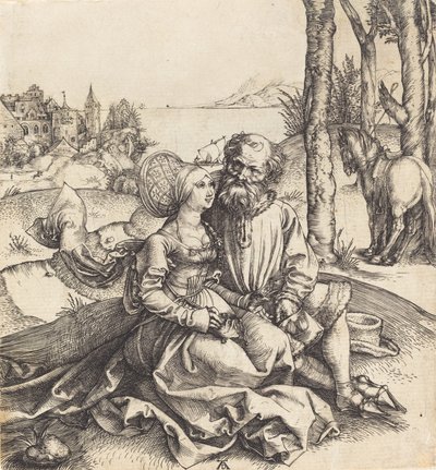 Det illa blandade paret, 14951496. av Albrecht Dürer