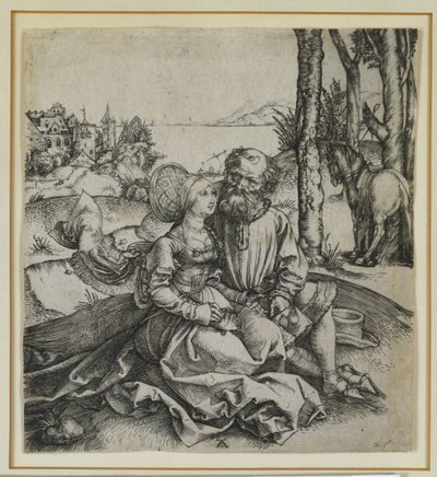 Det illa blandade paret, ca 1495 av Albrecht Dürer