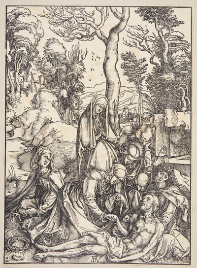 Klagosången av Albrecht Dürer