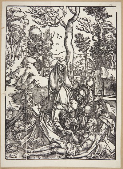 Klagosången av Albrecht Dürer